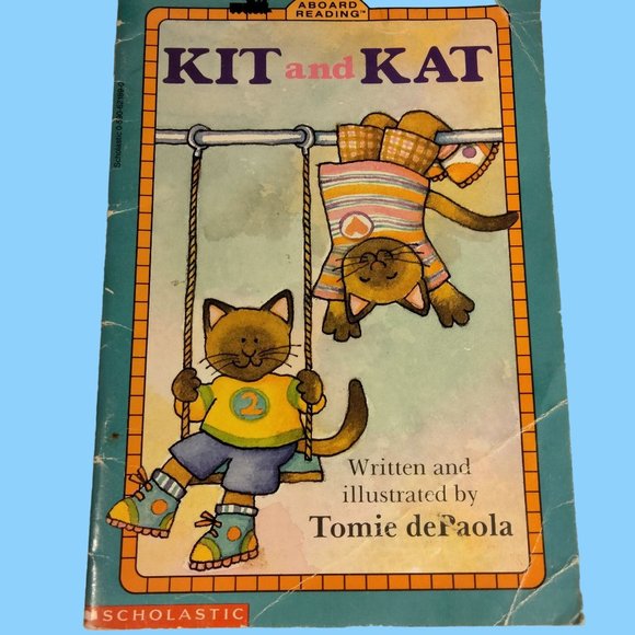 Scholastic Kit and Kat All Aboard Reading Early Readers 1986 - Picture 1 of 6